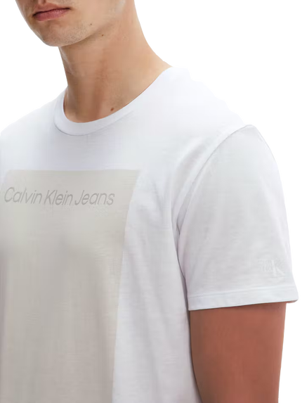 Módní Bloncking center tričko, Bílá barva, 2022