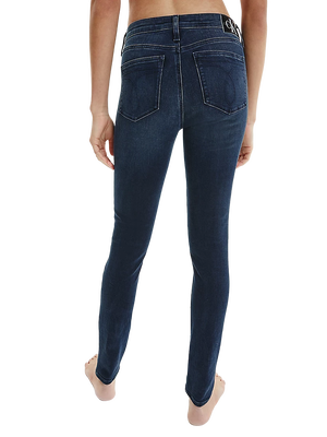 Skinny jeany – Calvin Klein Jeans, Modrá barva Ženy