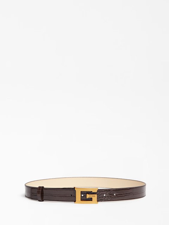 Retour pásek – Guess, Hnědá barva Ženy