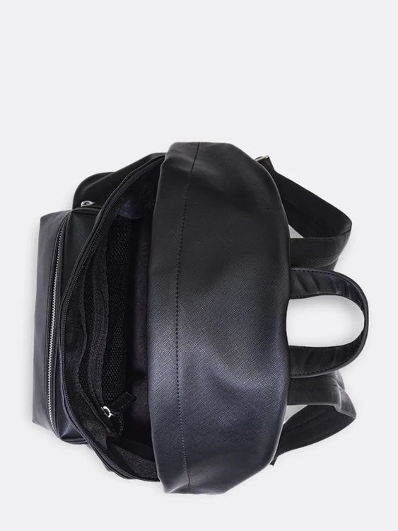 Módní Certosa batoh, Černá barva, 2022