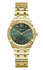 GUESS – Cosmo hodinky, Zelená, Zlatá barva