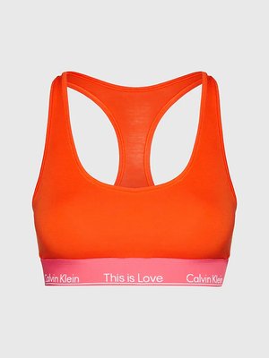 Calvin Klein Underwear – Pride braletka, Červená, Oranžová barva