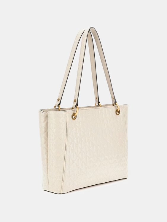 Aveta kabelka – GUESS, Krémová barva Ženy