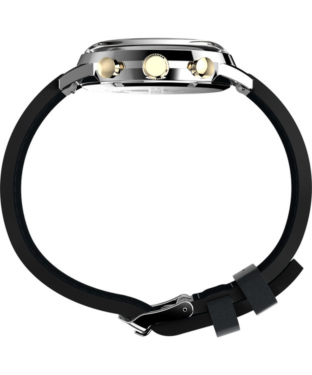 Módní Marlin hodinky, Černá, Stříbrná barva, 2024