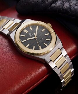 TIMEX TW2Y81500UK-TWO TONE HODINKY