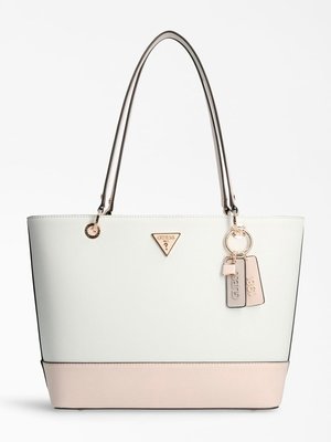 Guess – Noelle kabelka, Bílá, Růžová barva