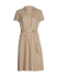 Luxusní Utility šaty, Béžová barva, 34, 36, 38, 40