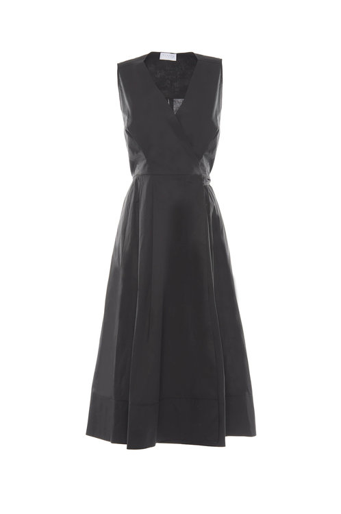 Luxusní Amanda šaty, Černá barva, 38(XS), 40(S), 42(M), 44(L), 46(XL)