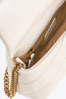 Luxusní Love Baby Puff kabelka, Bílá barva, U