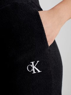 Luxusní CK Monogram kalhoty, Černá barva, XS, S, M, L
