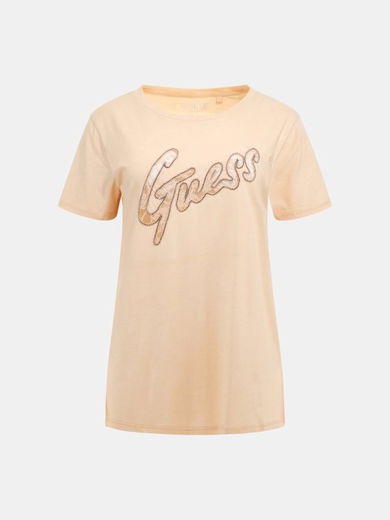 Růžová barva, Guess Lace Logo triko