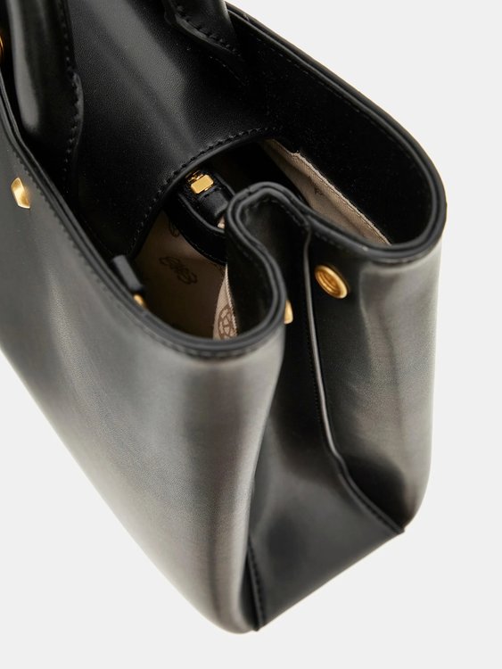 Módní Sarita Girlfriend velká kabelka, Černá barva, 2024