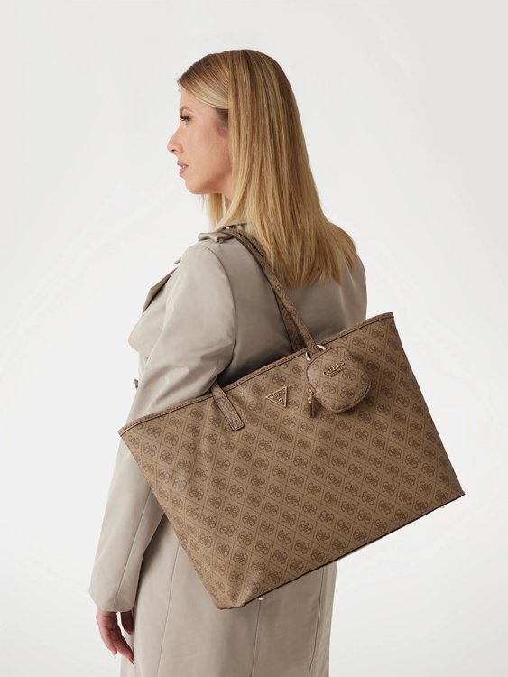 Módní Power Play kabelka, Hnědá, Multi barva, 2025