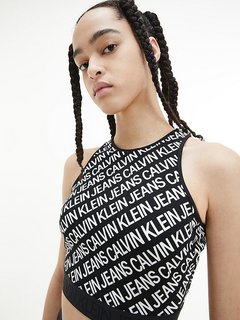 Luxusní Jersey top, Bílá, Černá barva, XS, S, M, L