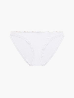 Calvin Klein Underwear – Kalhotky Bottoms Up, Bílá barva