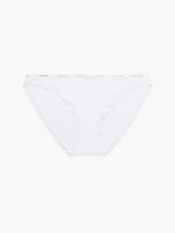 Calvin Klein Underwear – Kalhotky Bottoms Up, Bílá barva