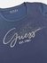 Guess – Front logo tričko, Modrá, Navy barva 2