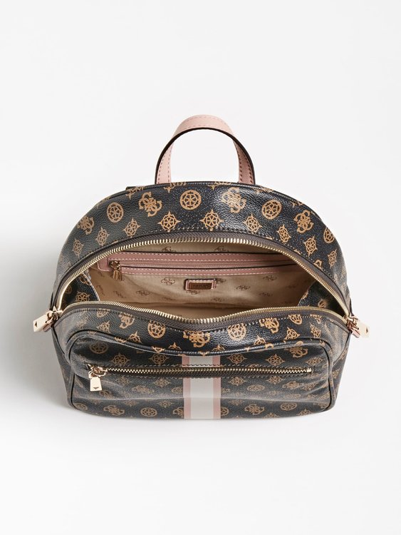 Vikky 4G batoh – Guess, Hnědá barva Ženy