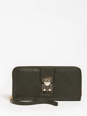 Guess – Carlson peněženka, Černá barva