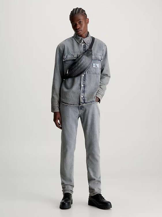 Monogram Soft ledvinka – Calvin Klein Jeans, Černá barva Muži