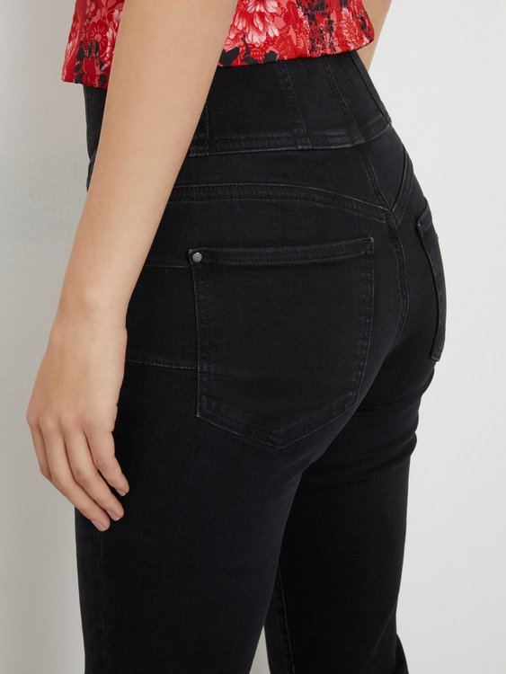 Corset Shape Up jeans Černá barva Ženy