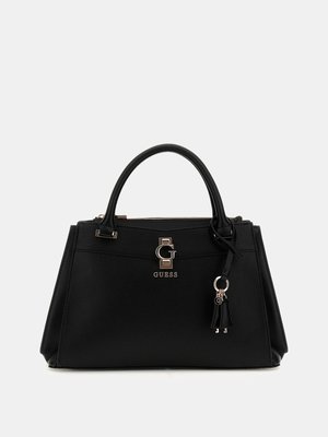 GUESS – Jorah Luxury střední kabelka, Černá barva