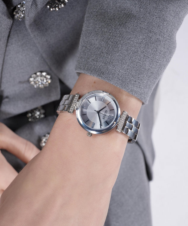 GUESS – Array hodinky, Stříbrná barva 1