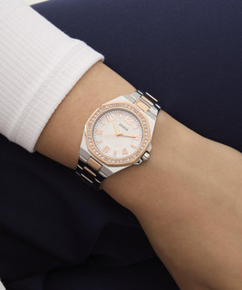 GUESS – Contessa hodinky, Růžové zlato, Stříbrná barva 1