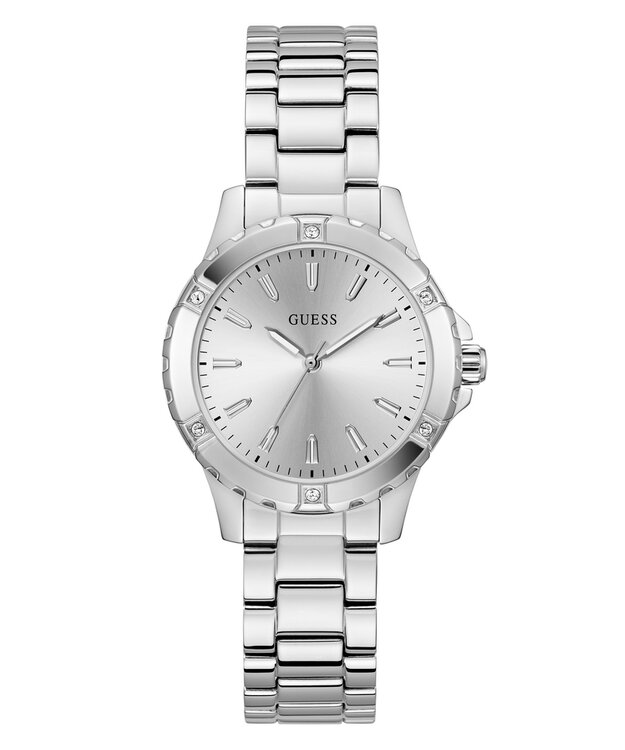 GUESS – Mist hodinky, Stříbrná barva