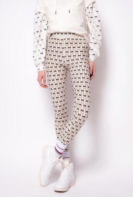 Pinko, Bílá barva Monogram legíny