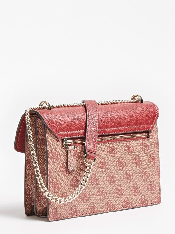 Módní Katey 4G crossbody, Červená barva, 2021, 2020