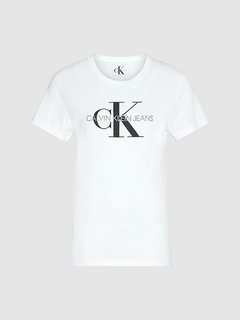 Triko Core Monogram Logo Bílá barva Ženy, Ženy