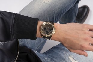 Hodinky Frontier – Guess, Černá, Zlatá barva Muži 1