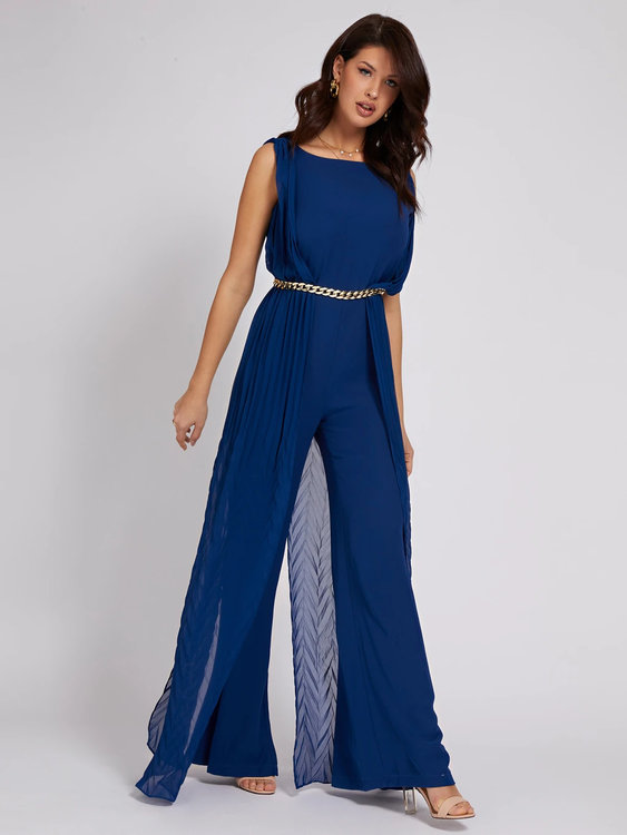 Módní Clary overal, Modrá barva, 2021