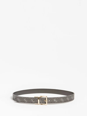 Módní Washington oboustranný pásek, Černá barva, 2021