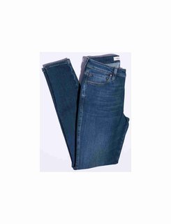 Luxusní Rovné slim fit džíny, Modrá barva, 25/2, 26/2, 27/2, 28/2, 29/2, 30/2, 31/2 2