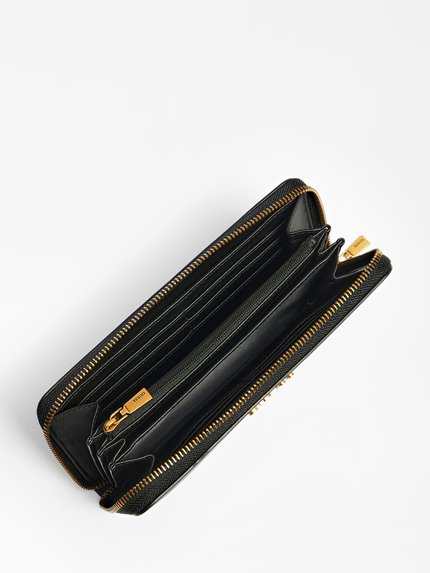 Módní Laurel Maxi peněženka, Černá barva, 2022