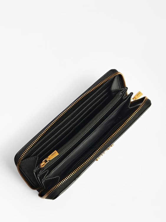 Módní Laurel Maxi peněženka, Černá barva, 2022