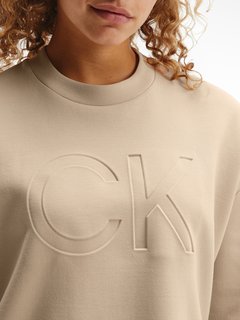 Hybrid mikina – Calvin Klein, Béžová, Krémová barva Ženy, Ženy, Ženy 1