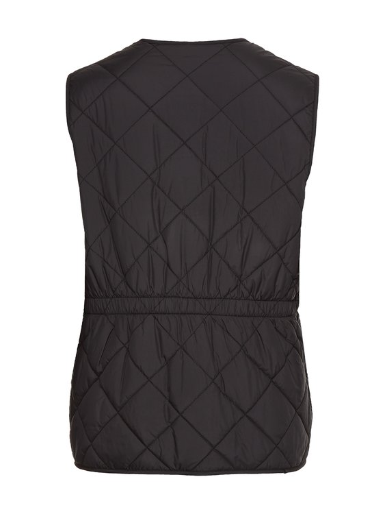 Módní Reversible vesta, Černá barva, 2022 1