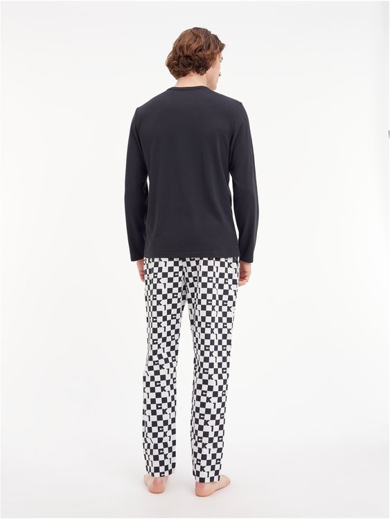 000NM2019E-6OE pj triko L/S a kalhoty – Calvin Klein Underwear Muži