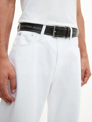 Round Classic pásek – Calvin Klein Jeans, Černá barva Muži