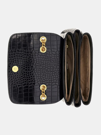 Módní Montreal crossbody, Černá barva, 2023