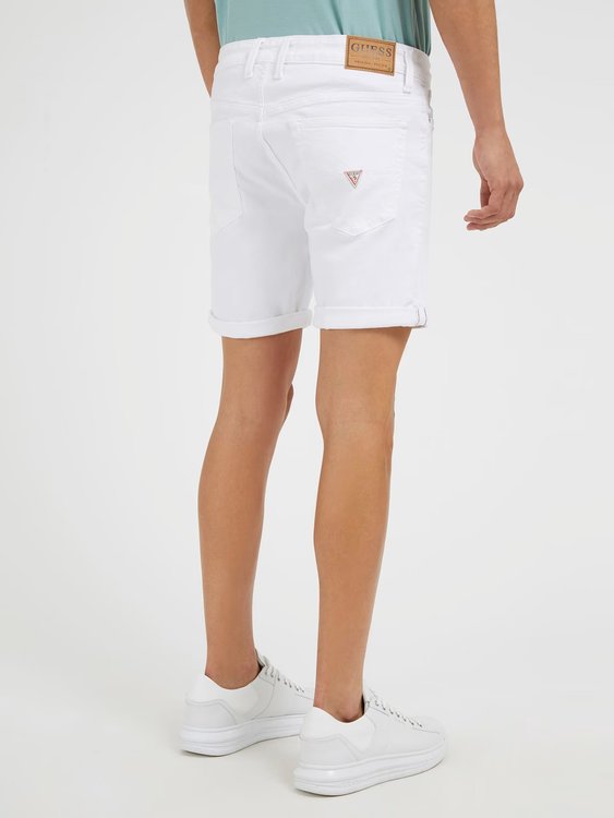 Angels kraťasy – GUESS, Bílá barva Muži