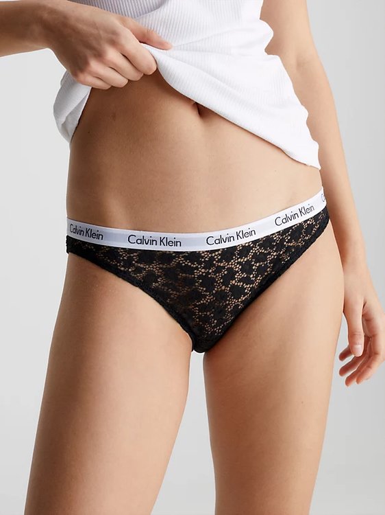 Carousel bikiny 3ks – Calvin Klein Underwear, Bílá, Černá, Růžová barva Ženy