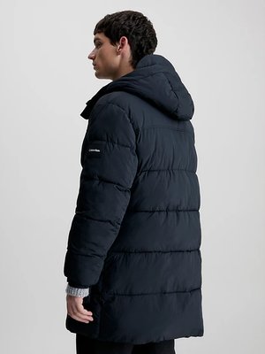 Crinkle Nylon bunda – Calvin Klein, Černá barva Muži