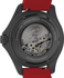 Deep Water Tiburon hodinky Černá, Červená barva Muži