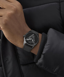 GUESS, Černá barva Clark hodinky