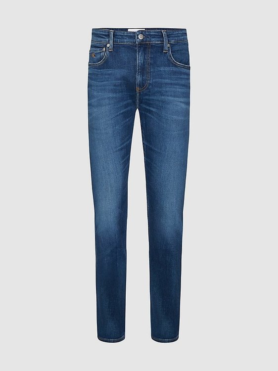 CK Slim fit jeans Modrá barva Muži