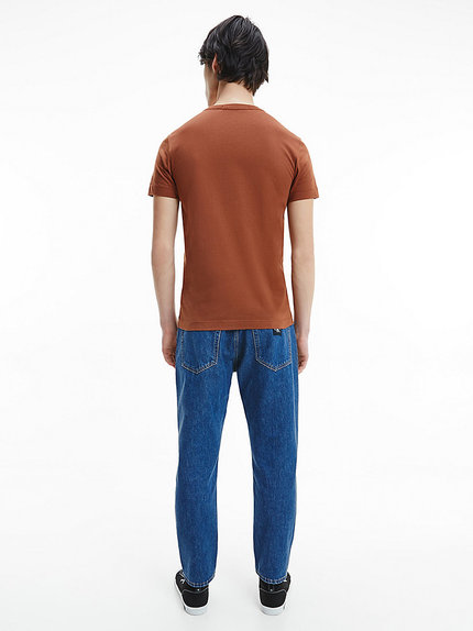 Módní Logo triko, Hnědá barva, 2021